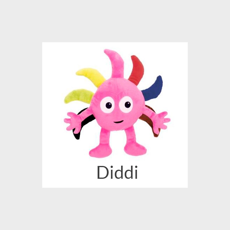 Babblarna | Babblarna sprogtrning Plys - Bamse 25-30 cm Diddi