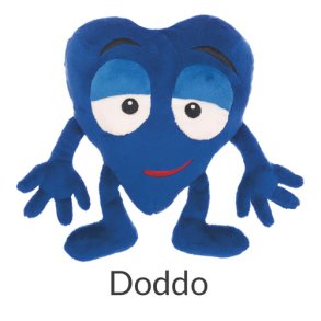 Babblarna | Babblarna sprogtrning Plys - Bamse 25-30 cm Doddo