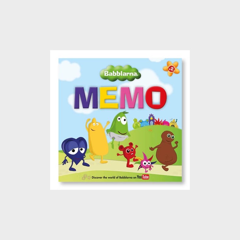 Babblarna sprogtrning - Memo huskespil