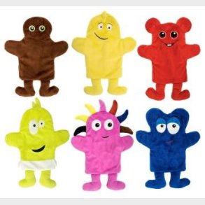 Babblarna sprogtrning - Hnddukker 30 cm