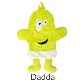 Babblarna | Babblarna sprogtrning - Hnddukker 30 cm Dadda