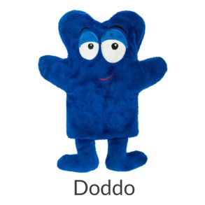 Babblarna | Babblarna sprogtrning - Hnddukker 30 cm Doddo