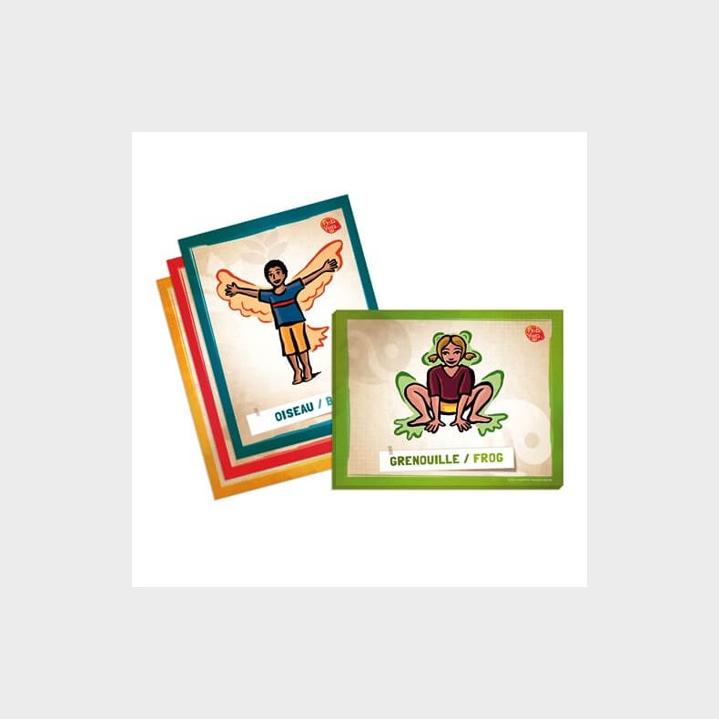 Megaform | Yogastillinger - Visualiseringskort 32 stk