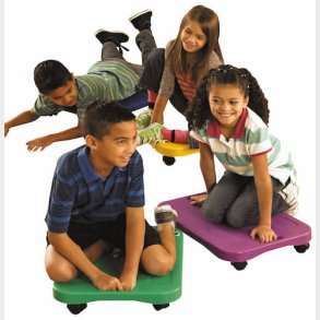 Megaform | Rullebrt - Ergonomisk Orange