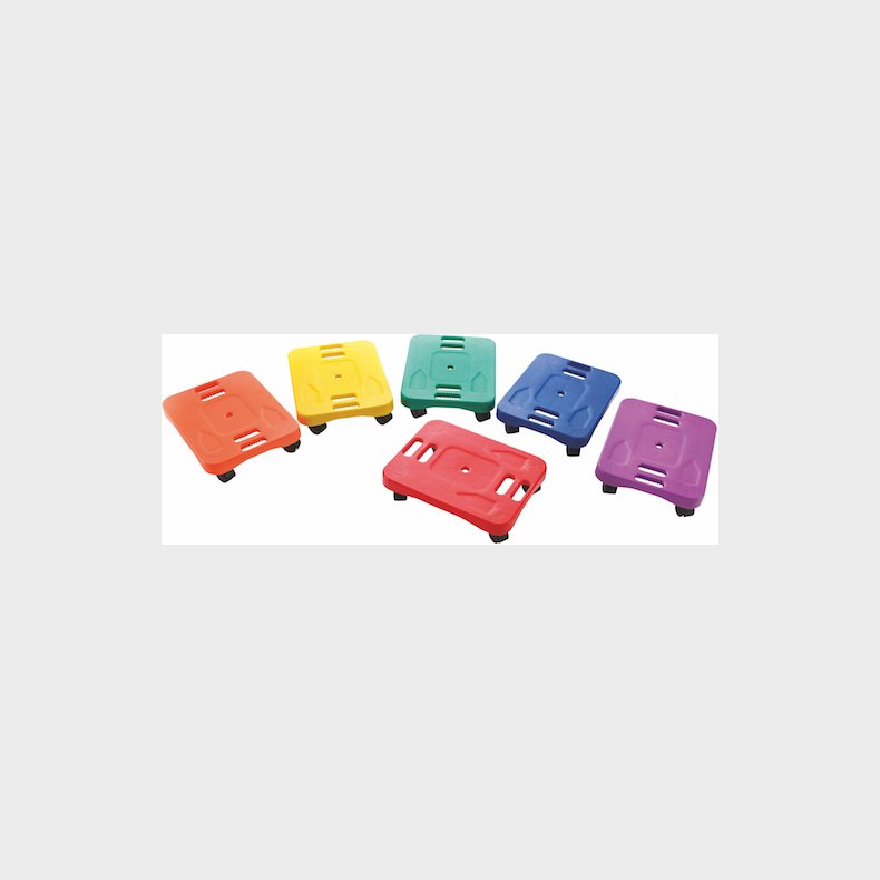 Megaform | Rullebrt - Ergonomisk Gul