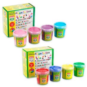 koNORM | Fingermaling - 4 x 150 gram