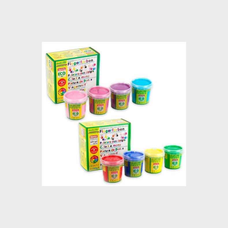 koNORM | Fingermaling - 4 x 150 gram