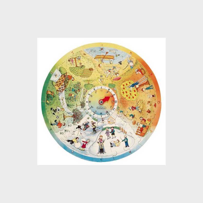 Beleduc | Puslespil XXL - De 4 rstider