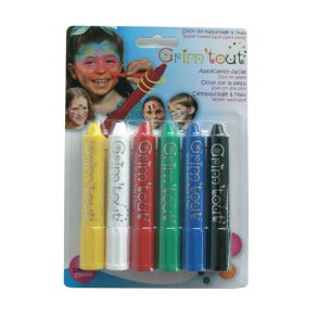 Grim'Tout | Ansigtsfarve - 6 farvestifter