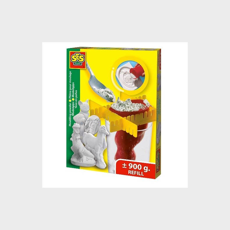 SES Creative | Stb & Mal gips - Refill 900 gram