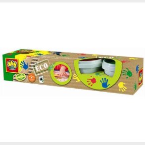 SES Creative | Fingermaling - 4 x 100 ml - Basisfarver