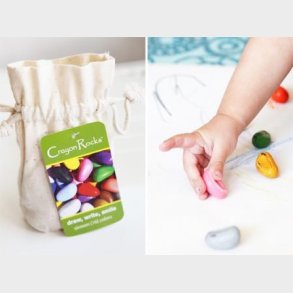 Crayon Rocks | Farvekridt - Crayon Rocks 8 stk i stofpose