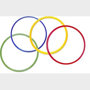 Ringe 40 cm. St m. 4 stk