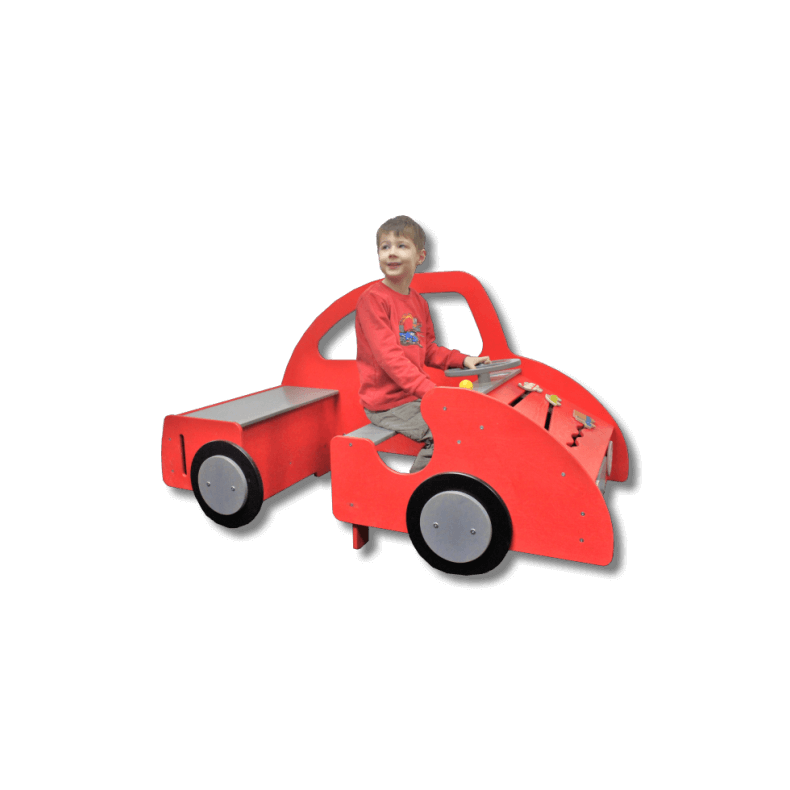 Holz Klang & Spiel | Legebil med aktiviteter - Stor