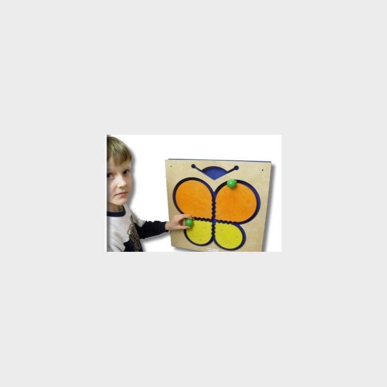 Holz Klang & Spiel | Kryds koordination - Sommerfuglen