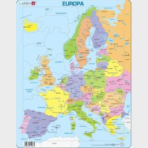 Larsen puslespil - Europakort