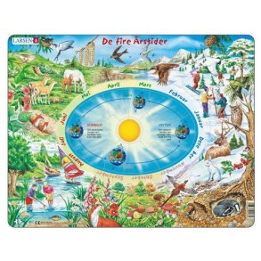 Larsen puslespil - rets gang, 44 brikker