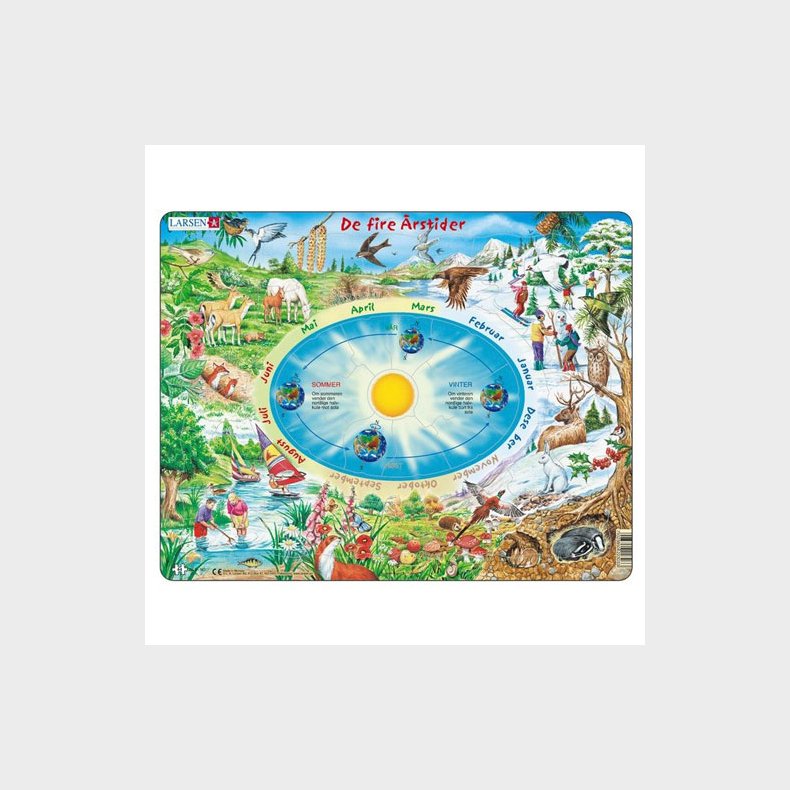 Larsen puslespil - rets gang, 44 brikker