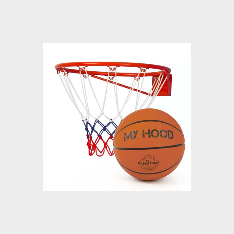 My Hood | Basketballkurv med bold