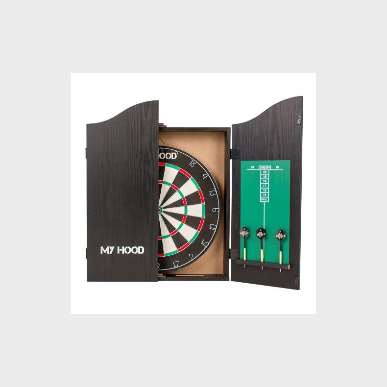My Hood | Dart - Vendbart og i kabinet