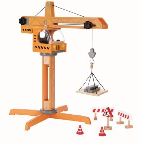 Hape | Kran i tr, stor