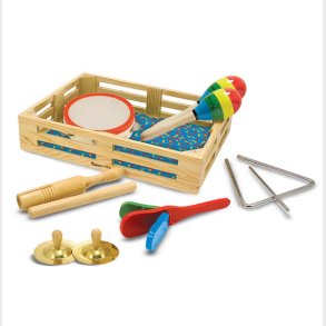 Melissa & Doug | Musikkasse m. 7 instrumenter