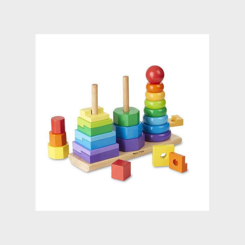 Melissa & Doug | Geometrisk trn