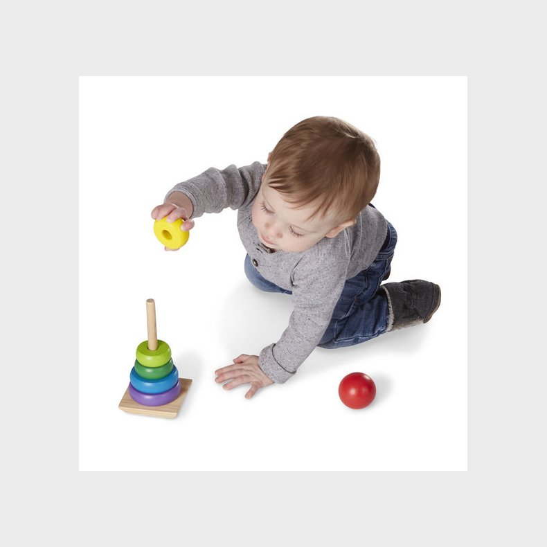 Melissa & Doug | Geometrisk trn - Regnbue