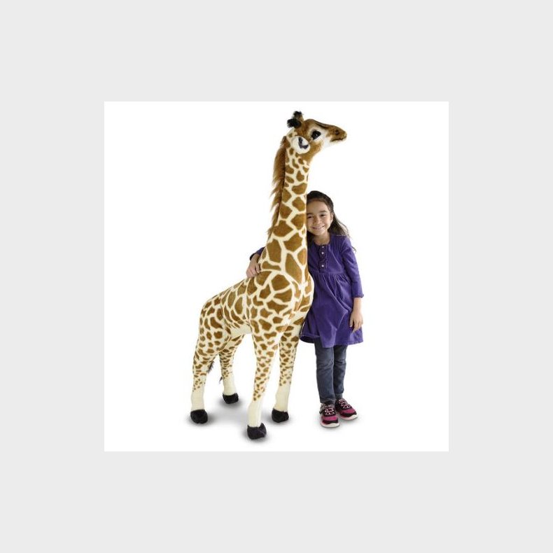 Melissa & Doug | Tjdyr i plys - Giraf