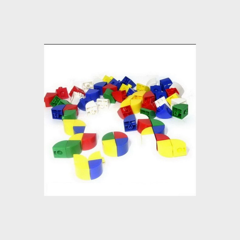 Mini L�k | Cubes 2 cm - kvadrant, 200 stk