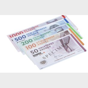 Legepenge - Danske sedler