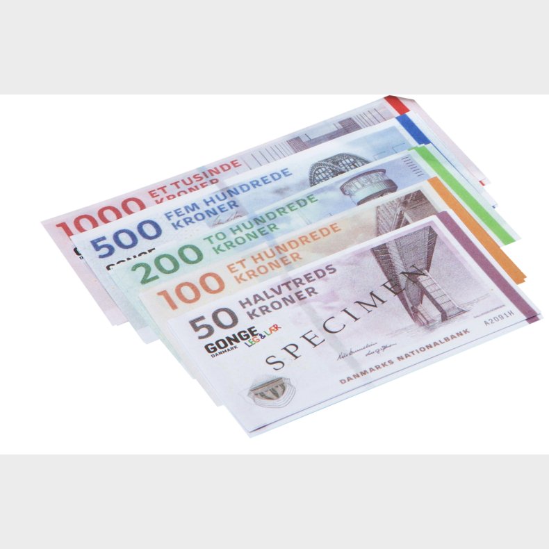 Legepenge - Danske sedler
