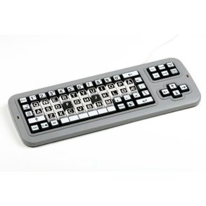 Clevy | Tastatur - Clevy special keyboard, kontrast