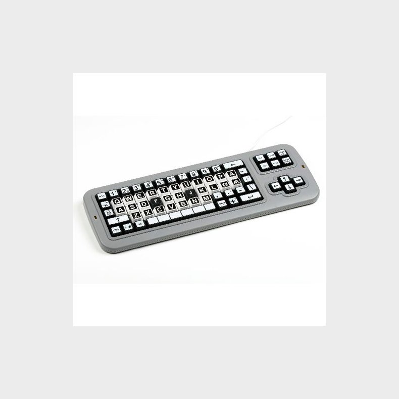 Clevy | Tastatur - Clevy special keyboard, kontrast