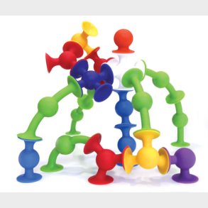 Fat Brain Toys | Byggebobler Squigz 22 dele