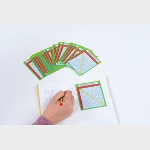 Educational Advantage | Klistermrker m. gangetabeller (1-12) | 24 stk.