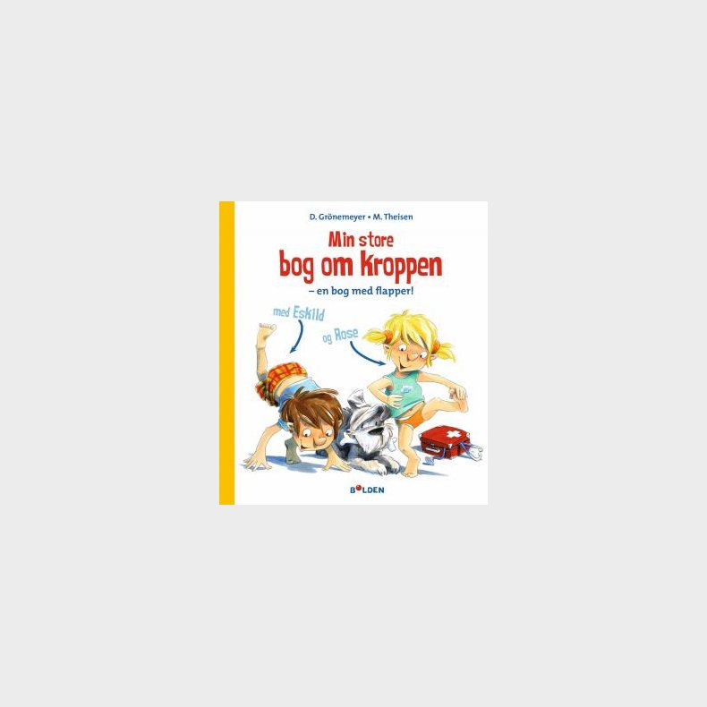 Forlaget Bolden | Min store bog om kroppen