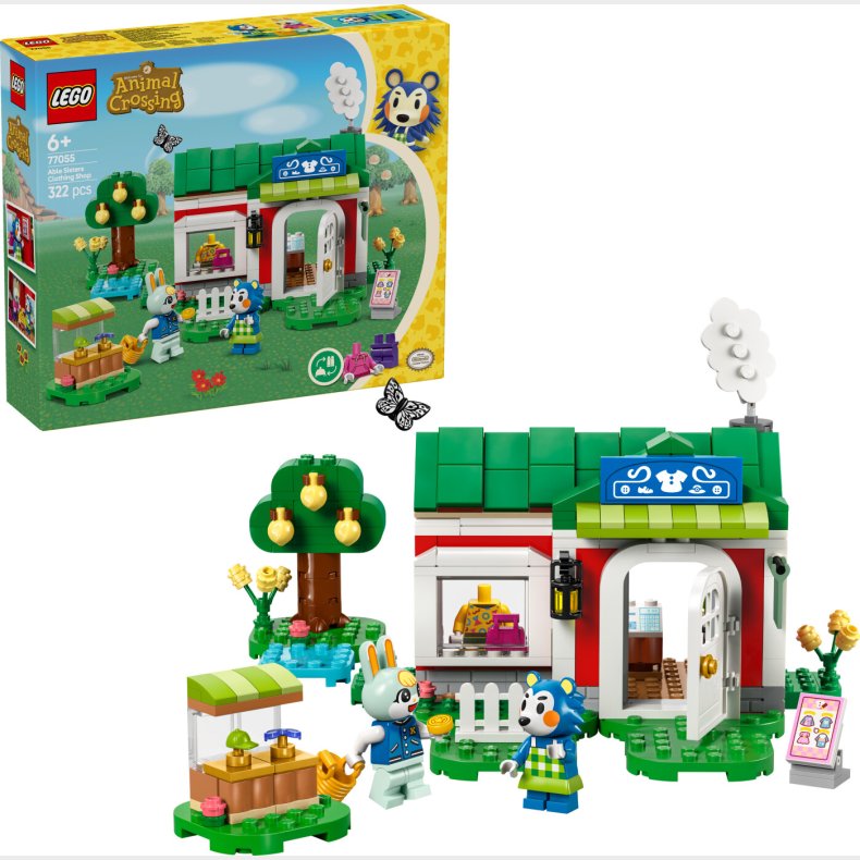 Lego Animal Crossing - T�jbutikken Able Sisters - 77055
