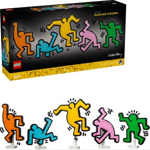 Lego Art - Dancing Figures - Keith Haring - 31216