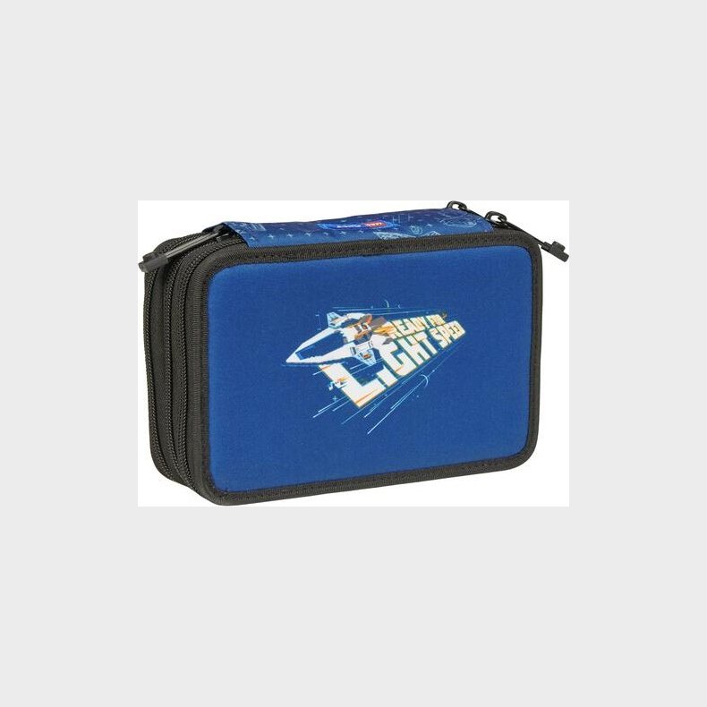 Lego City - Penalhus Med Indhold - 3 Rum - Space Explorer - Bl