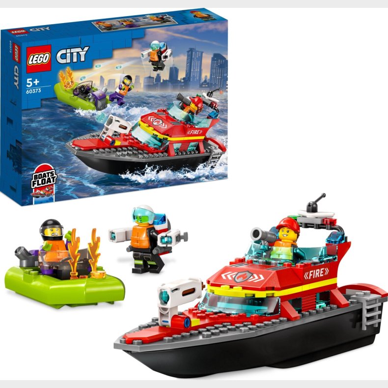 Lego City - Brandv�snets Redningsb�d - 60373