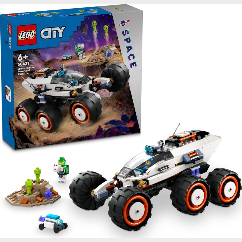 Lego City Space - Rumk�ret�j Og Fremmed Livsform - 60431