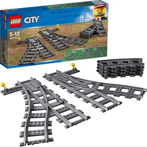 Lego City - Skiftespor Pakke Med 6 Dele