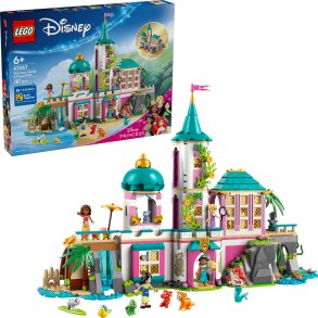 Lego Disney Princess - Prinsesseslot Og Royale Kledyr - 43267