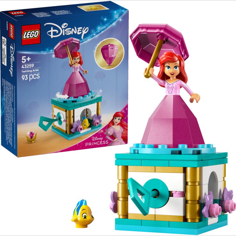 Lego Disney Princess - Snurrende Ariel - 43259