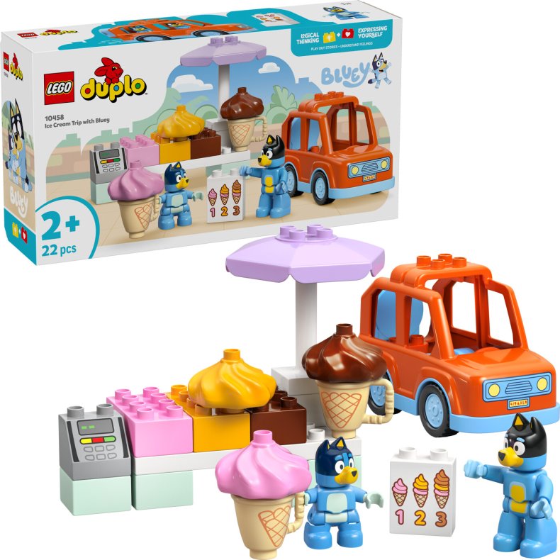 Lego Duplo - Is-udflugt Med Bluey - 10458