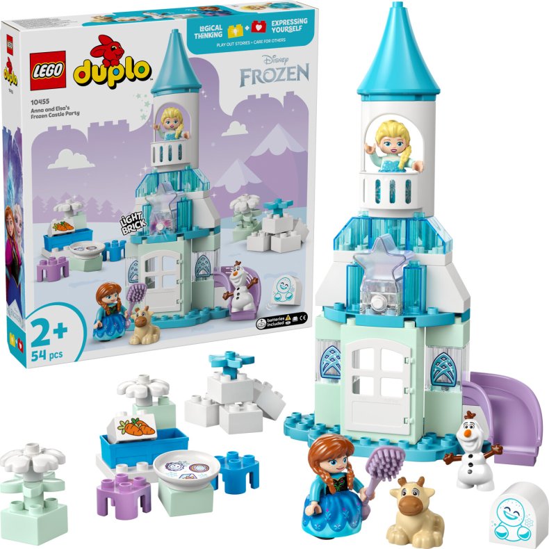 Lego Duplo Disney -  Anna Og Elsas Fest P� Frost-slottet - 10455