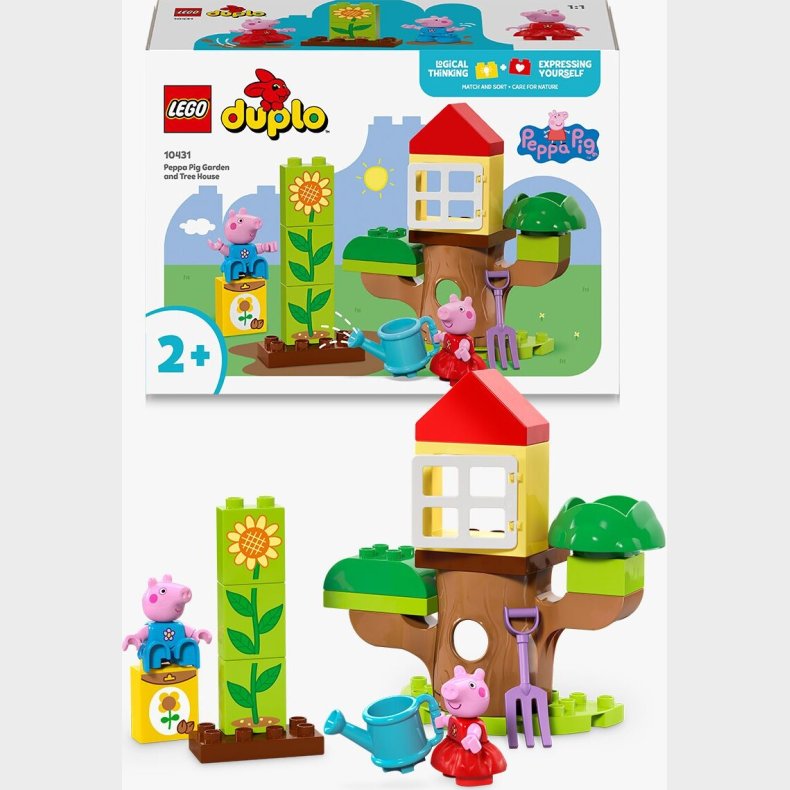 Lego Duplo - Gurli Gris' Have Og Tr�tophus - 10431