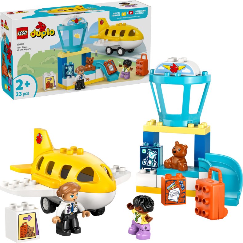 Lego Duplo - F�rste Gang I Lufthavnen - 10443