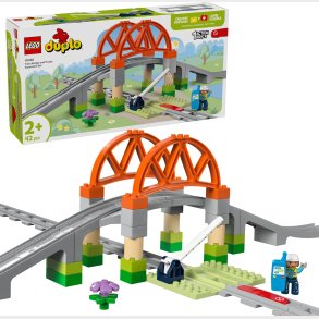 Lego Duplo - Togbro Og Spor - Udvidelsess�t - 10426